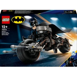 LEGO 76273 Super Heroes La figurine de Batman™ à construire et la moto Bat-Pod