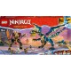 LEGO 71796 NINJAGO Le Dragon Élémentaire contre le Robot de l’Impératrice