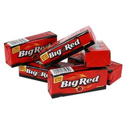 BIG RED Chewing-Gum Cannelle (lot de 9)