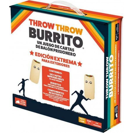 Asmodee Jeu De Société Throw Throw Burrito Edición Extrema Es