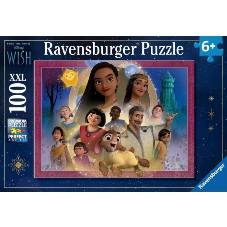 Disney -puzzle 100 Pieces Xxl Le Royaume Des Souhaits / Wish-4005555010487-a Partir De 6 Ans