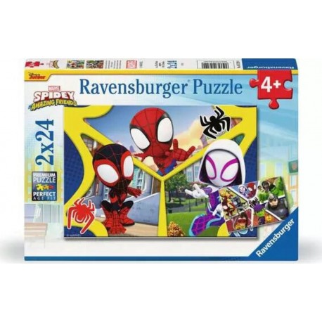 Ravensburger Puzzles 2x24 P Titre Non Définitif / Spidey