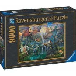 Ravensburger Puzzle 9000 Pieces La Foret Magique Des Dragons