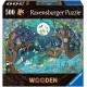 Ravensburger Puzzle En Bois Rectangulaire 500 Pcs Forêt Fantastique