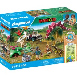 PLAYMOBIL Jeux d'imitation Campement des explorateurs dinosaures