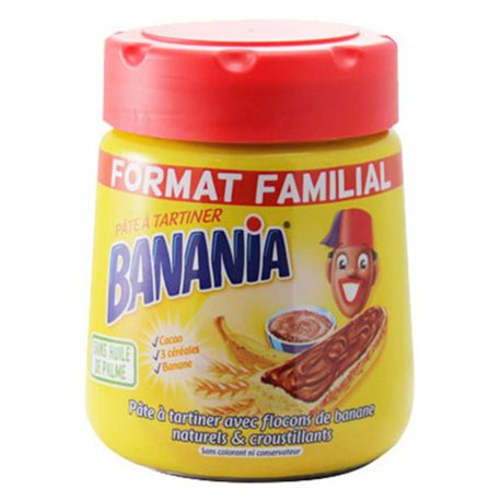 Pâte à tartiner Banania Cacao Céréales Bananes Maxi (lot de 6)