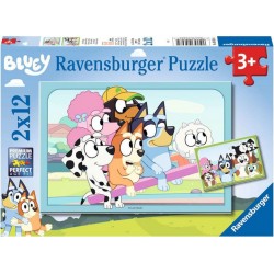 Ravensburger Puzzles 2x12 P S'amuser Avec Bluey