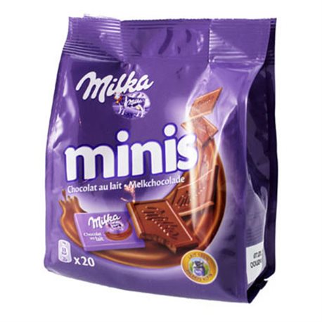 Milka Minis Chocolat au Lait (lot de 6)