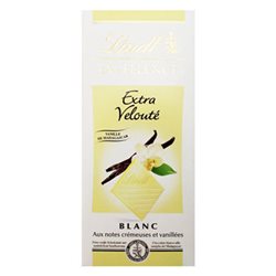 Lindt Excellence Blanc Extra Velouté Vanille (lot de 6)