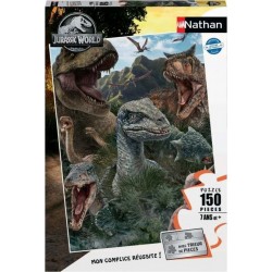 NC Puzzle de 150 pièces Les Dinosaures de Jurassic World