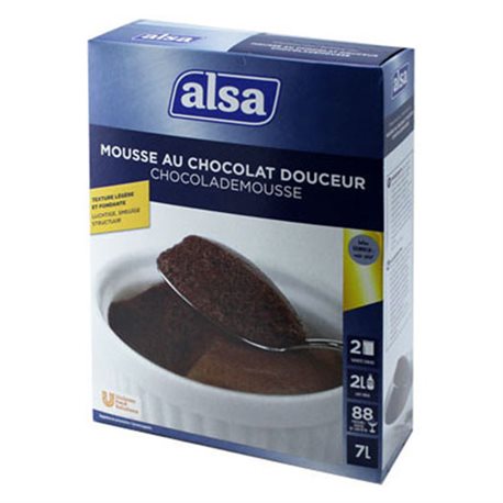 Mousse au Chocolat Noir Douceur (lot de 6)