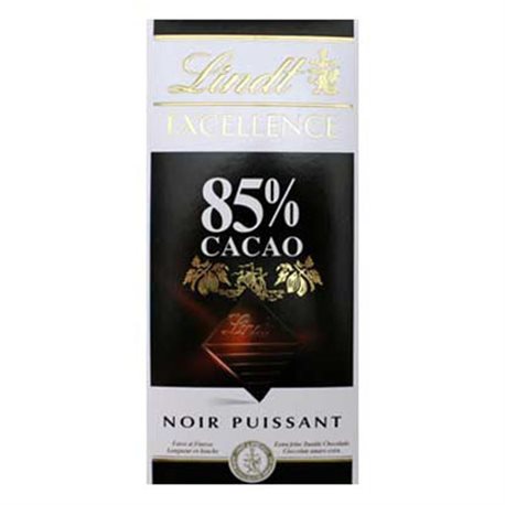 Lindt Excellence Noir Puissant 85% Cacao (lot de 6)