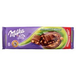 Milka Noisettes Entières Extra Gourmand (lot de 6)