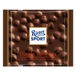 Ritter Sport Noir Noisettes Entières (lot de 6)