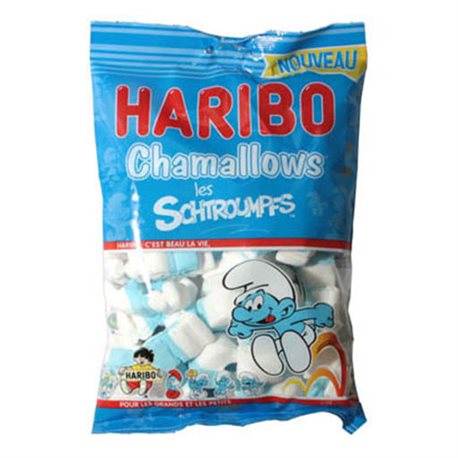 Haribo Chamallows Schtroumpfs (lot de 6)
