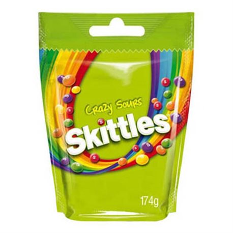 Skittles Crazy Sours (lot de 12)