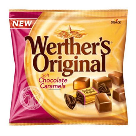 Werther's Original Soft Chocolate Caramels (lot de 6)