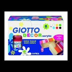 NC Acrylique Décorative Giotto 6x25ml