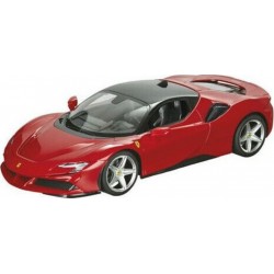 NC Voiture Radio Commandée Mondo Ferrari Sf90 Stradale R/c 1 14 Rouge