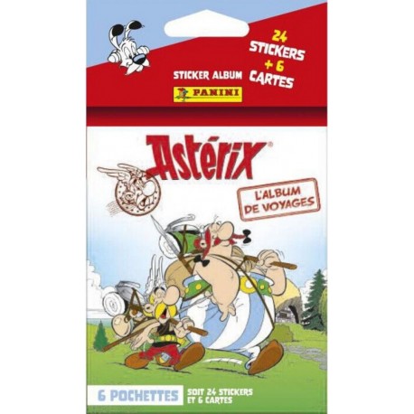 NC Asterix L'abum De Voyages Blister 6 Pochettes