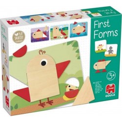 NC Puzzle Enfant En Bois Goula First Forms 7 Pièces