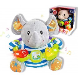 NC Peluche Musicale Reig 20 Cm Rhinocéros