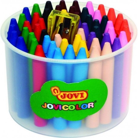 NC Crayons Gras De Couleur Jovi Jovicolor Multicouleur