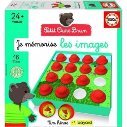 NC Jeu D'apprentissage - Je Mémorise Les Images Petit Ours Brun