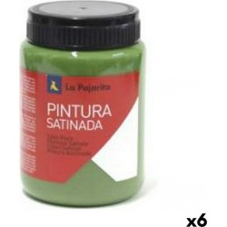 NC Gouache La Pajarita Mount L-16 Vert Satiné Scolaire (35 Ml) (6 Unités)