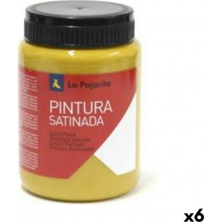 NC Gouache La Pajarita L-03 Oxide Jaune Satiné Scolaire (35 Ml) (6 Unités)