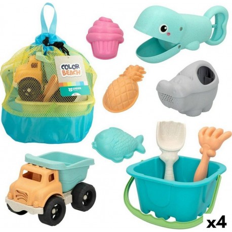 NC Set De Jouets De Plage Colorbaby 19,5 X 10 X 19,5 Cm (4 Unités)