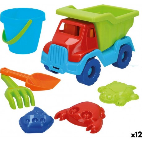 NC Set De Jouets De Plage Colorbaby Polypropylène (12 Unités)