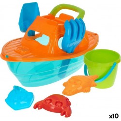 NC Set De Jouets De Plage Colorbaby Polypropylène (10 Unités)