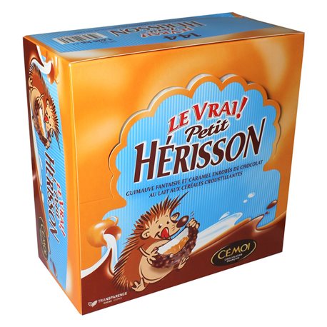 Véritable Petit Hérisson Chocolat Lait (par 144) (lot de 6)