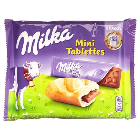 Milka Mini Tablettes (lot de 6)