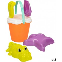 NC Set De Jouets De Plage Colorbaby Ø 18 Cm Polypropylène (15 Unités)