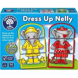 Les Tenues De Nelly L'éléphant Jeu Correspondance Couleurs