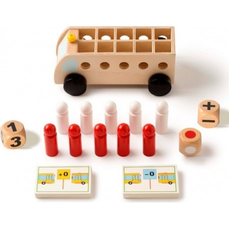 NC Jeux Éducatif Bus Mathématique Jeu Montessori