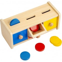 NC Jeu De Formes Et Couleurs Placez Le Disque Jeu Montessori