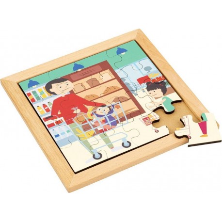 NC Puzzle En Bois Puzzle Pour Tout-petit Dans Le Supermarché Jeu Montessori