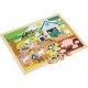 NC Puzzle En Bois Puzzle Together Au Zoo Pour Enfants Jeu Montessori