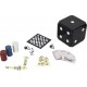 Cube De Jeux 6 En 1 16cm Noir & Blanc