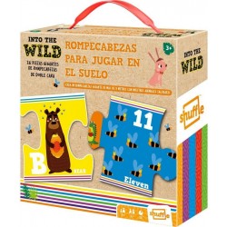 NC Puzzle Shuffle Into The Wild Enfant 26 Pièces