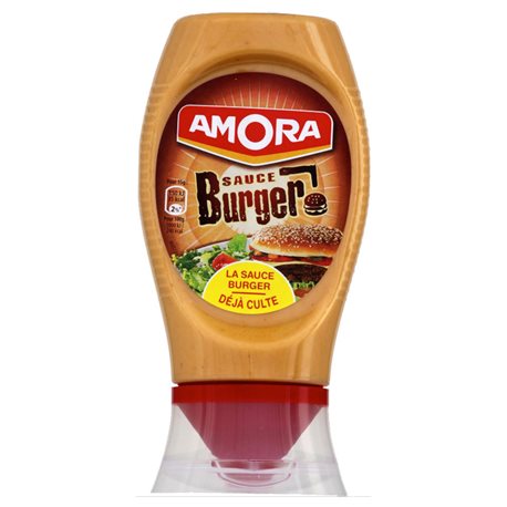 Amora Sauce Burger (lot de 10 x 3 flacons)
