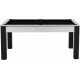 Table De Billard Convertible ohio 185cm Noir & Blanc