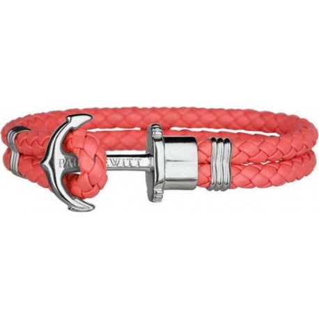 NC Bracciale Unisex Paul Hewitt Ph-ph-l-s-cb Rosa Pelle