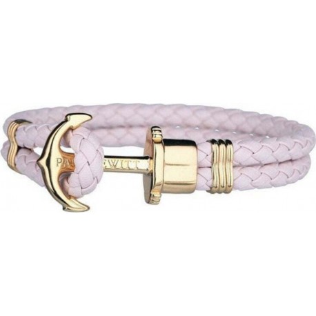 NC Bracciale Unisex Paul Hewitt Ph-ph-l-g-pr Rosa Pelle