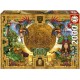 NC Montage Azteque Maya Puzzle De 2000 Pieces