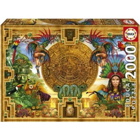 NC Montage Azteque Maya Puzzle De 2000 Pieces