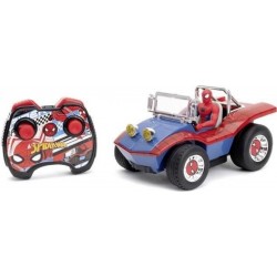 Jada Marvel Voiture Radiocommandée Spiderman Fonction Turbo Figurine Incluse Des 6ans